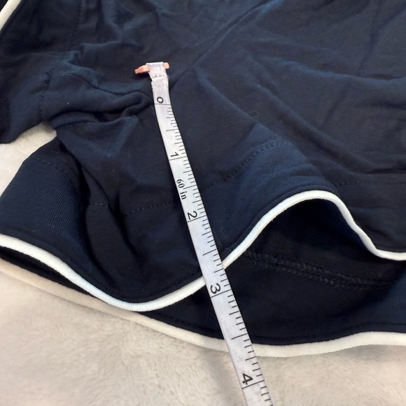 Banana Republic factory sleep shorts navy blue with white trim elastic waist XL - Picture 6 of 9